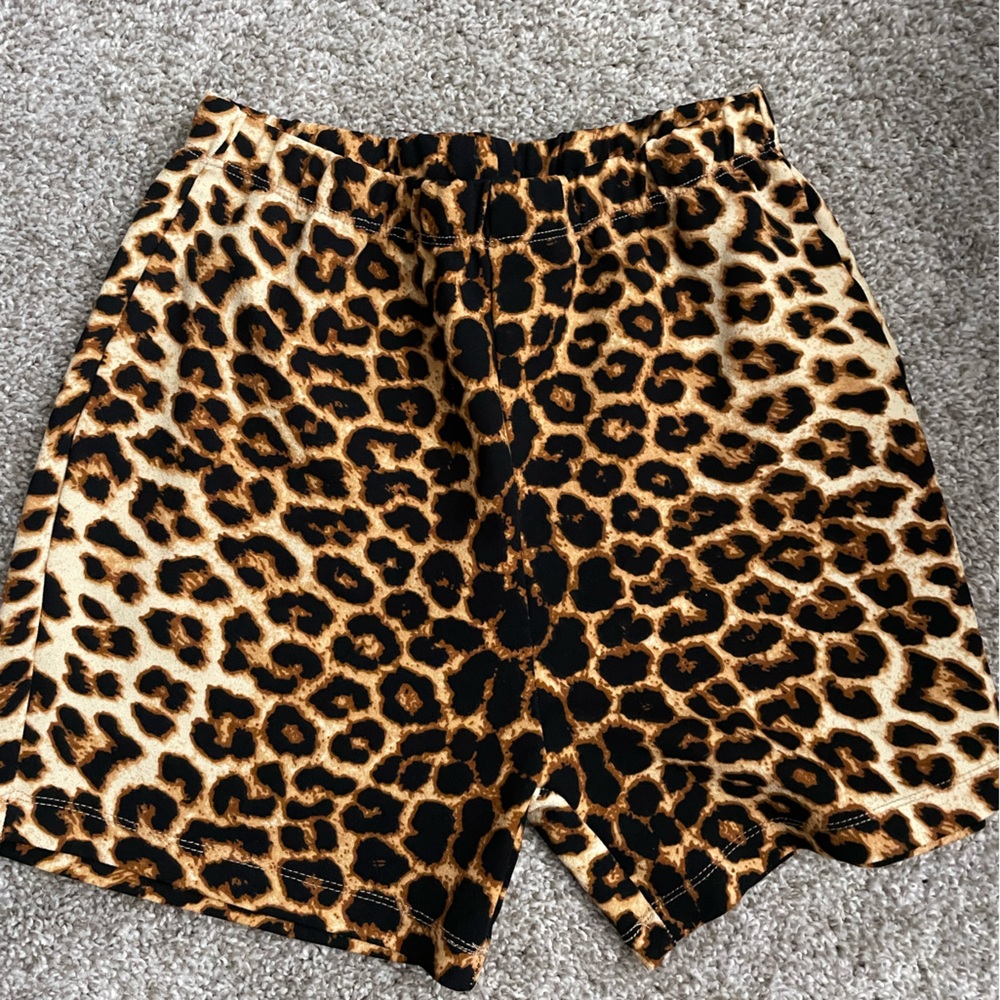 Princess Polly Leopard Biker Shorts